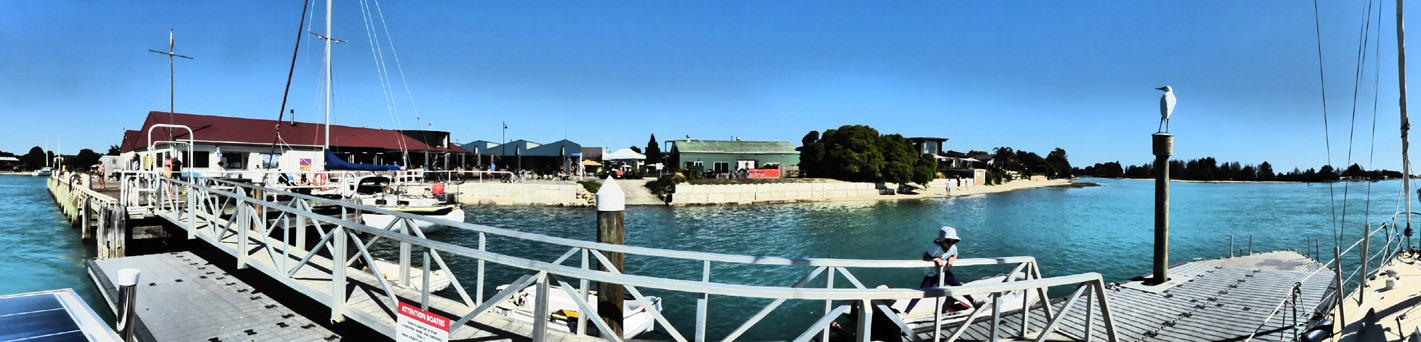 Mapua Wharf mid summer 2019